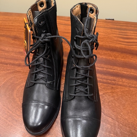 Ariat Performer Zip Paddock Riding Boots Black 8 medium NWT - Picture 2 of 8